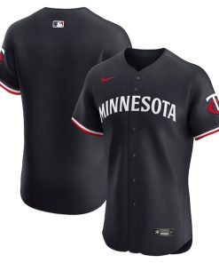 Minnesota Twins Nike Alternate 2 Elite Jersey - Navy/White