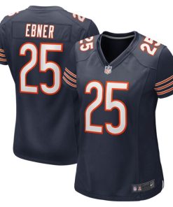 Trestan Ebner Chicago Bears Nike Women's Game Player Jersey - Navy