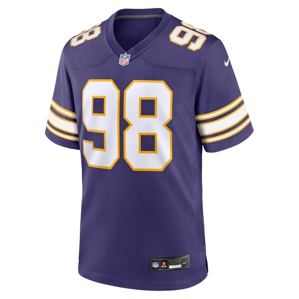 D.J. Wonnum Minnesota Vikings Nike Classic Player Game Jersey - Purple - Image 2