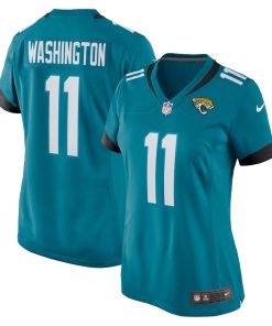 Parker Washington Jacksonville Jaguars Nike Women's Team Game Jersey -  Teal
