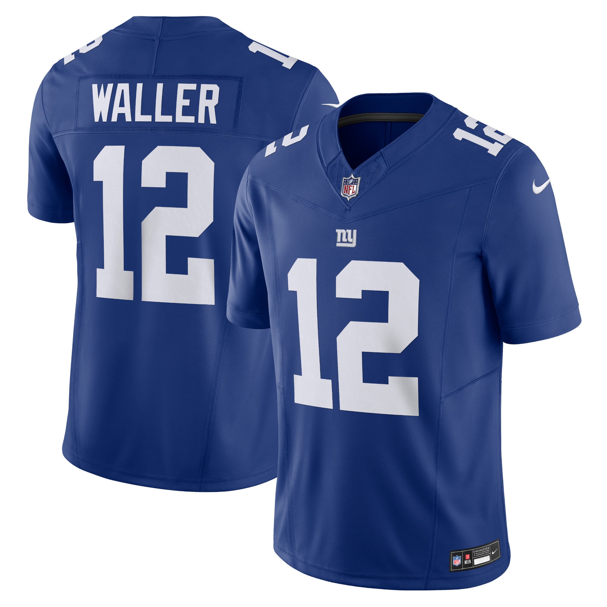 Darren Waller New York Giants Nike Alternate Vapor F.U.S.E. Retired Player Limited Jersey - Century Red/Royal - Image 5