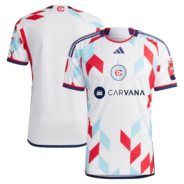 Chicago Fire adidas 2024 A Kit For All Authentic Jersey?ยจC White