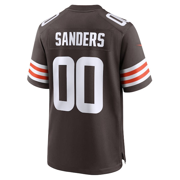 Shedeur Sanders Cleveland Browns Nike 2025 NFL Draft Game Jersey - Brown/White - Image 4