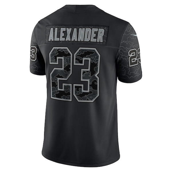 Jaire Alexander Green Bay Packers Nike RFLCTV Limited Jersey - Black - Image 5
