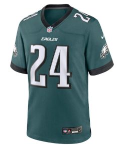 Alternative view of Andrew Mukuba Philadelphia Eagles Nike Team Game Jersey - Midnight Green
