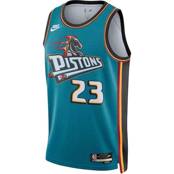Jaden Ivey Detroit Pistons Nike Swingman Jersey - Classic Edition - Teal - Image 2