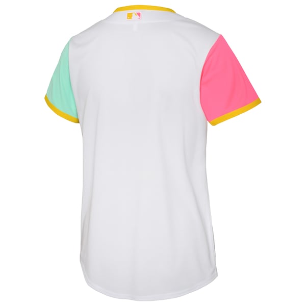 San Diego Padres Nike Toddler 2022 City Connect Replica Team Jersey - White - Image 3