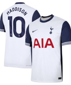 James Maddison Tottenham Hotspur Nike 2024/25 Home Authentic Player Jersey - White