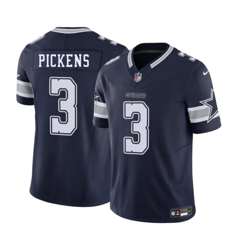 George Pickens Dallas Cowboys Nike Alternate F.U.S.E Limited Jersey - Navy/White - Image 2