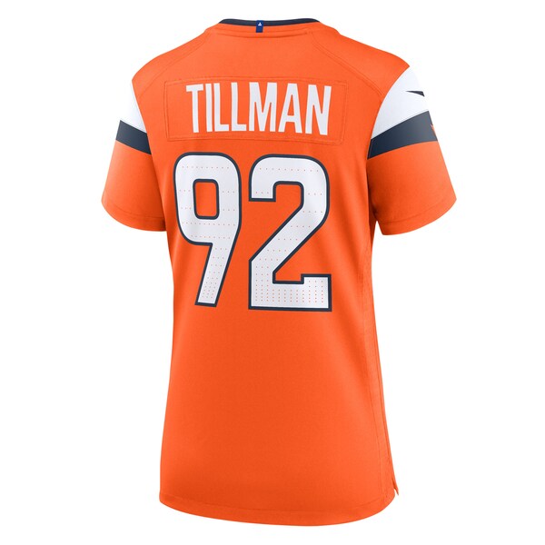 Dondrea Tillman Denver Broncos Nike Women's Team Game Jersey - Orange - Image 3