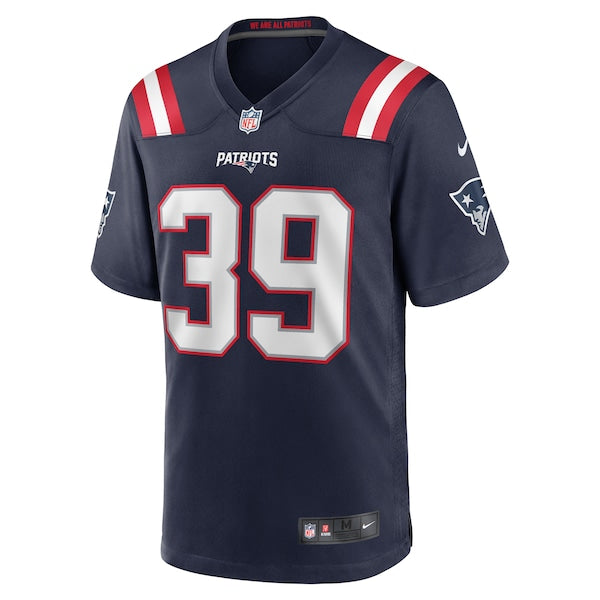 Jamycal Hasty New England Patriots Nike Team Game Jersey - Navy - Image 2