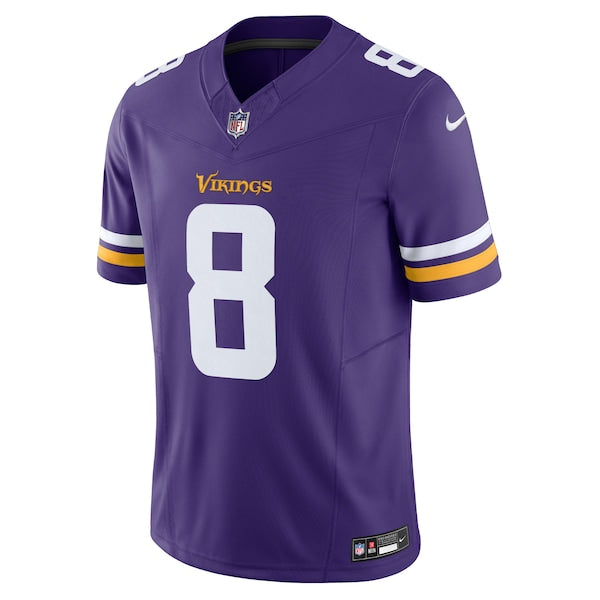 Kirk Cousins Minnesota Vikings Nike Vapor F.U.S.E. Limited Jersey - Purple - Image 2