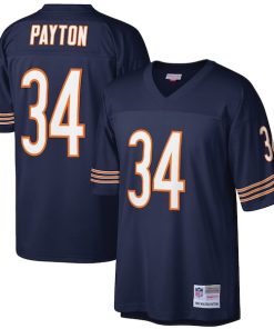 Walter Payton Chicago Bears Big & Tall 1985 Retired Player Replica Jersey - Navy/White