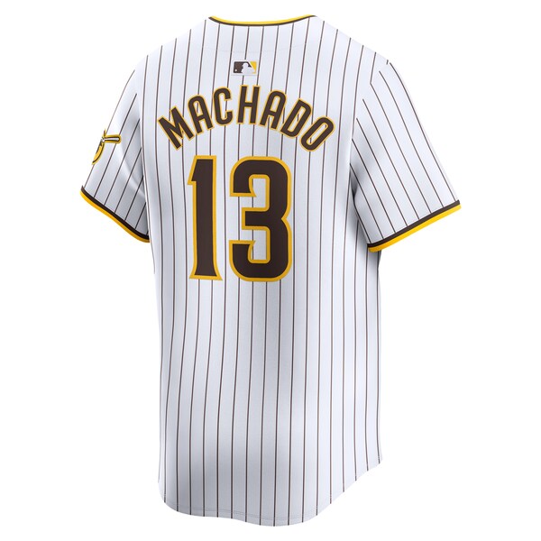 Manny Machado San Diego Padres Nike Youth Home Limited Player Jersey - White - Image 3
