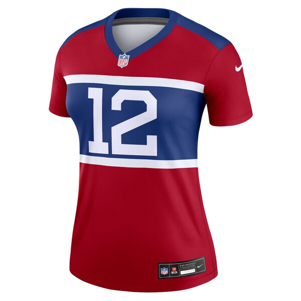 Darren Waller New York Giants Nike Women's Alternate Legend Player Performance Top - Red - Image 2