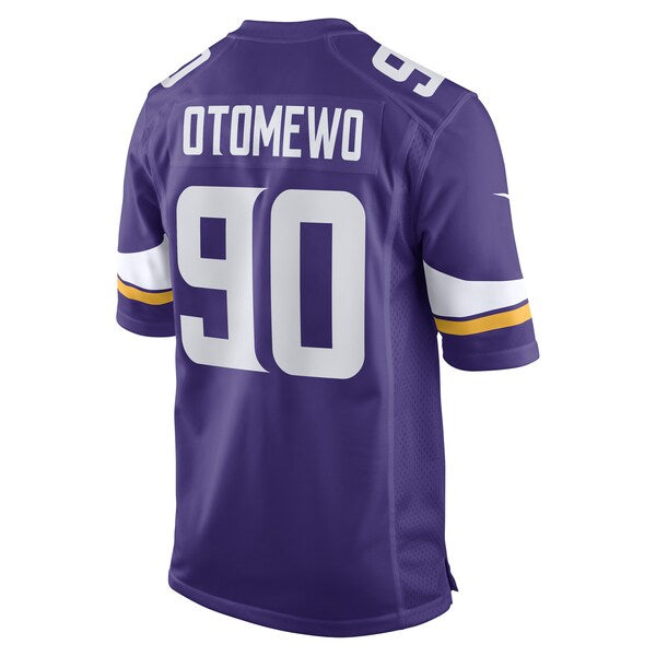 Esezi Otomewo Minnesota Vikings Nike Game Player Jersey - Purple - Image 3