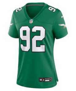 Alternative view of Reggie White Philadelphia Eagles Nike Women's Alternate Game Jersey - Kelly Green