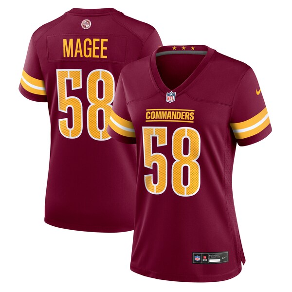 Jordan Magee Washington Commanders Nike Women's Game Jersey - Burgundy - Image 2