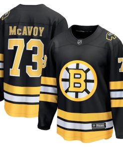Charlie McAvoy Boston Bruins  Home Breakaway Player Jersey - Black