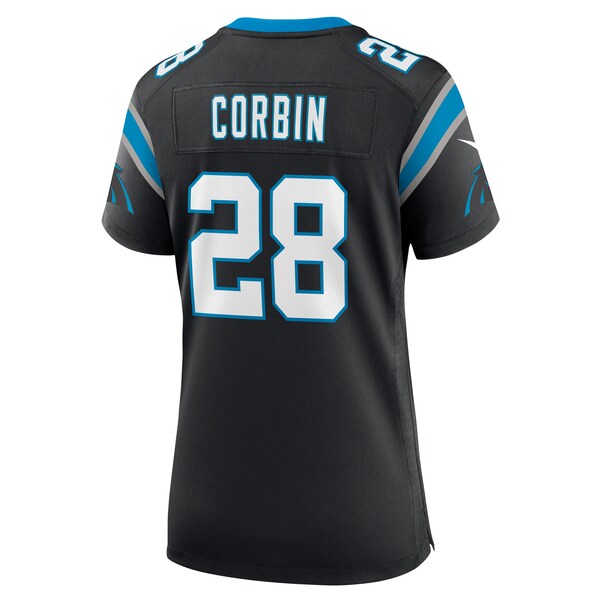 Jashaun Corbin Carolina Panthers Nike Women's Team Game Jersey - Black - Image 3