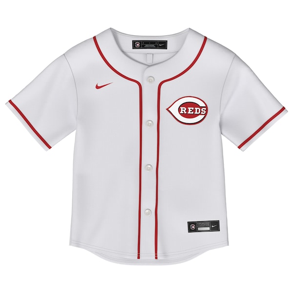 Elly De La Cruz Cincinnati Reds Nike Toddler Replica 2.0 Player Jersey - White - Image 2