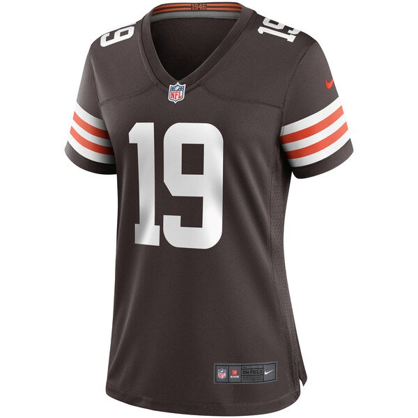 Bernie Kosar Cleveland Browns Nike Women's Game Retired Player Jersey - Brown - Image 2