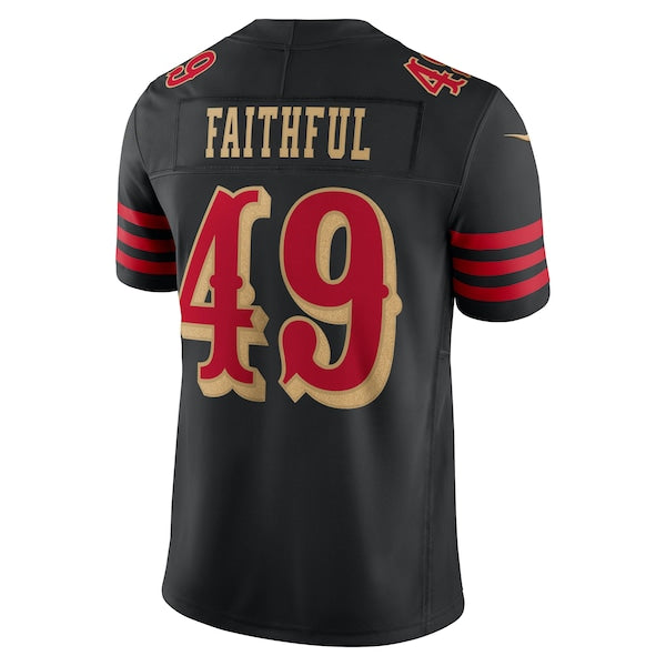 The Faithful San Francisco 49ers Nike 2025 Rivalries Collection Limited Jersey - Black - Image 3