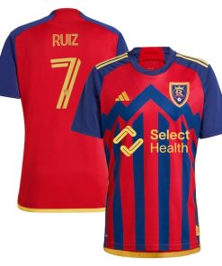 Pablo Ruiz Real Salt Lake adidas 2024 Peak Utah Replica Player Jersey?¨C Red