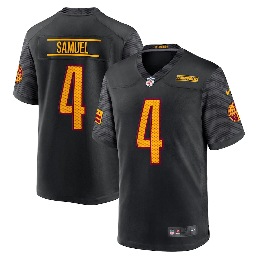 Curtis Samuel Washington Commanders Nike Alternate Game Jersey - Black