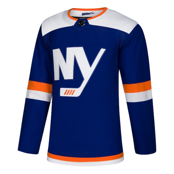 New York Islanders adidas Alternate Authentic Blank Jersey - Blue - Image 2