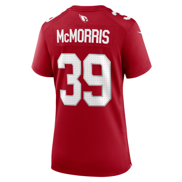 Patrick McMorris Arizona Cardinals Nike Women's Team Game Jersey - Cardinal - Image 3