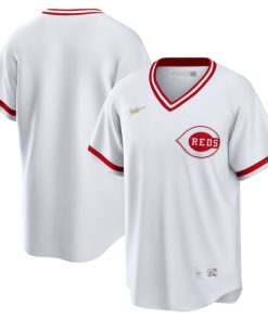 Cincinnati Reds Nike Home Cooperstown Collection Team Jersey - White