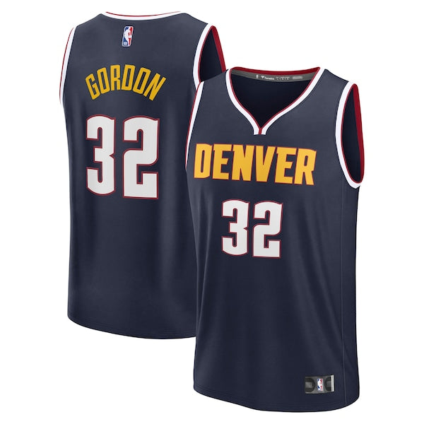 Aaron Gordon Denver Nuggets Fast Break Replica Player Jersey - Icon Edition - Navy
