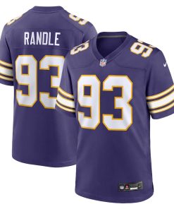 John Randle Minnesota Vikings Nike Classic Player Game Jersey - Purple