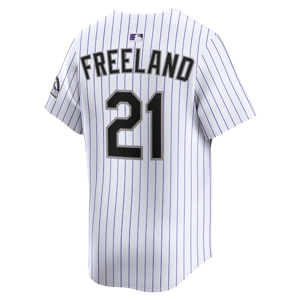Kyle Freeland Colorado Rockies Nike Home Limited Player Jersey - White - Image 4