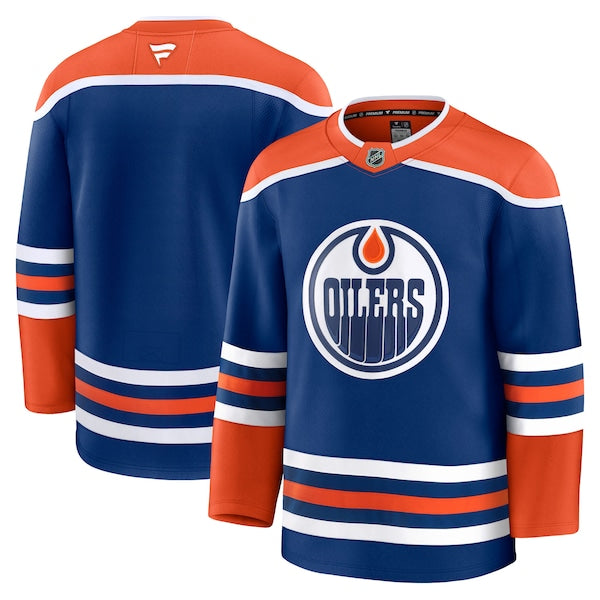 Edmonton Oilers Home Premium Jersey - Royal/White - Image 10