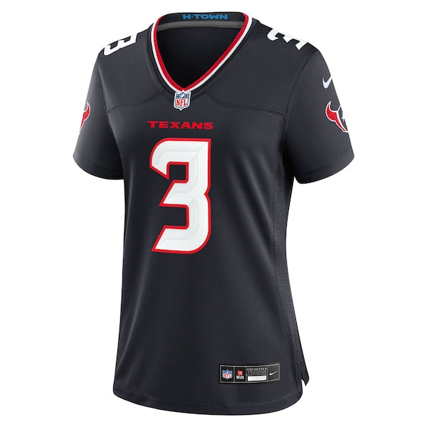 Tank Dell Houston Texans Nike Women's Team Game Jersey - Navy - Image 2
