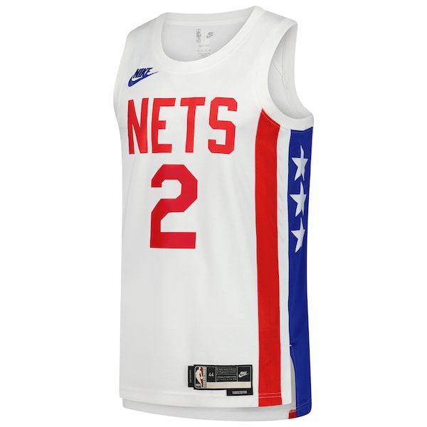 Cameron Johnson Brooklyn Nets Nike Swingman Jersey - Classic Edition - White - Image 2
