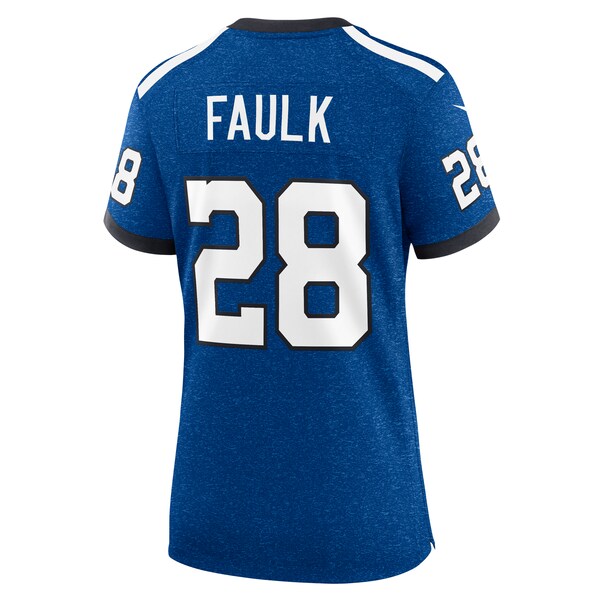 Marshall Faulk Indianapolis Colts Nike Women's Indiana Nights Alternate Game Jersey - Royal - Image 3