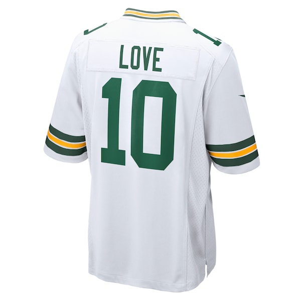Jordan Love Green Bay Packers Nike Game Jersey - White - Image 3