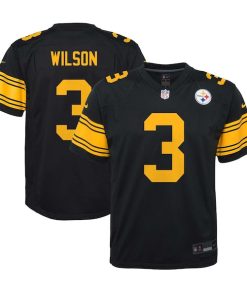 Alternative view of Russell Wilson Pittsburgh Steelers Nike Youth Alternate Player Game Jersey - Black