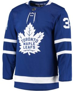 Alternative view of Auston Matthews Toronto Maple Leafs adidas Home Primegreen Authentic Player Jersey - Blue