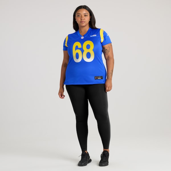 David Quessenberry Los Angeles Rams Nike Women's Team Game Jersey - Royal - Image 9