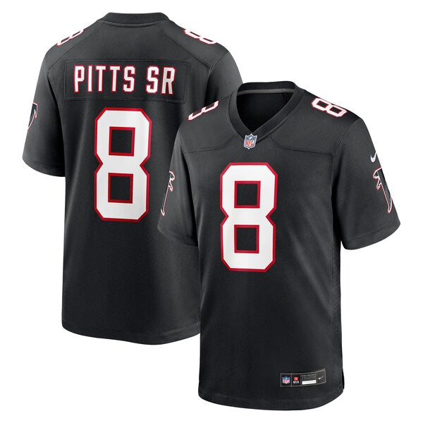 Kyle Pitts Sr. Atlanta Falcons Nike Alternate Game Jersey - Black/White