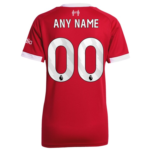 Liverpool adidas Women's 2025/26 Home Custom Replica Jersey - Red - Image 3