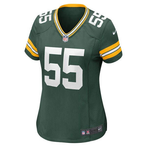 Kingsley Enagbare Green Bay Packers Nike Women's Player Game Jersey - Green - Image 2