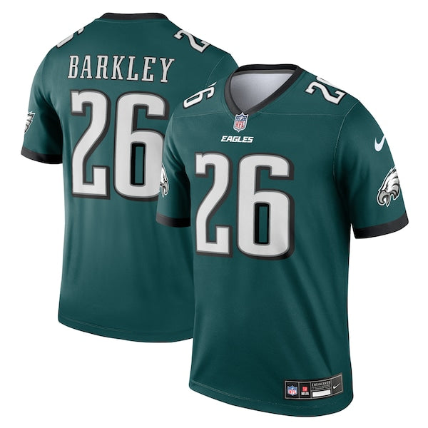 Saquon Barkley Philadelphia Eagles Nike Legend Player Performance Top - Midnight Green/Kelly Green/Black