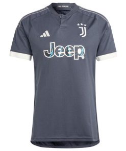 Alternative view of Juventus adidas 2023/24 Third Replica Jersey - Gray