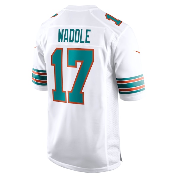 Jaylen Waddle Miami Dolphins Nike Game Jersey - White - Image 3