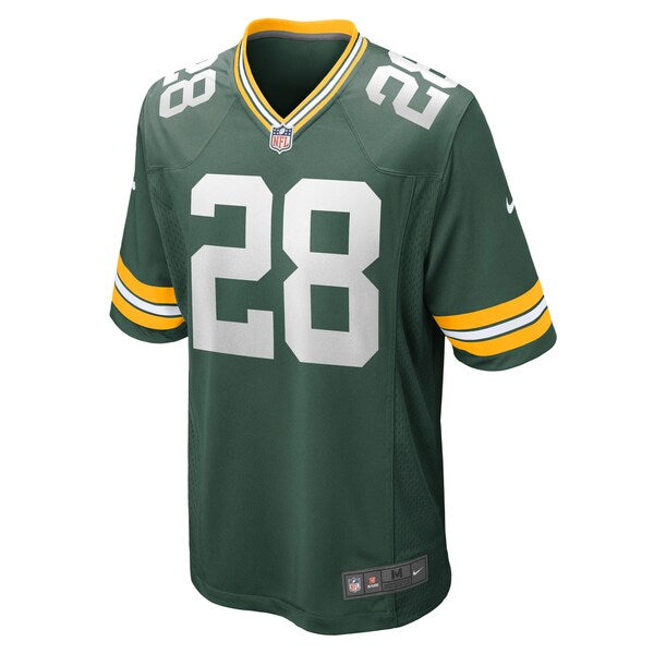 AJ Dillon Green Bay Packers Nike Game Jersey - Green - Image 2